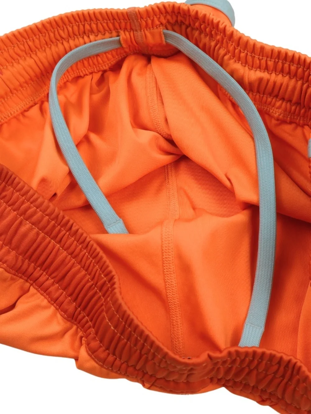 Nike Dri-FIT Neon Orange Running Shorts Size Medium Athletic Gym